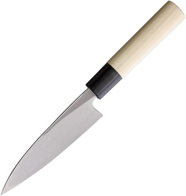 Mikihisa All Purpose Knife 120mm White Steel Fixed Blade