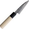 Mikihisa All Purpose Knife 90mm White Steel Blade