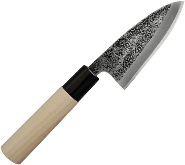 Mikihisa Deba Fixed Blade 105mm Japanese White Steel #2 Kitchen Knife