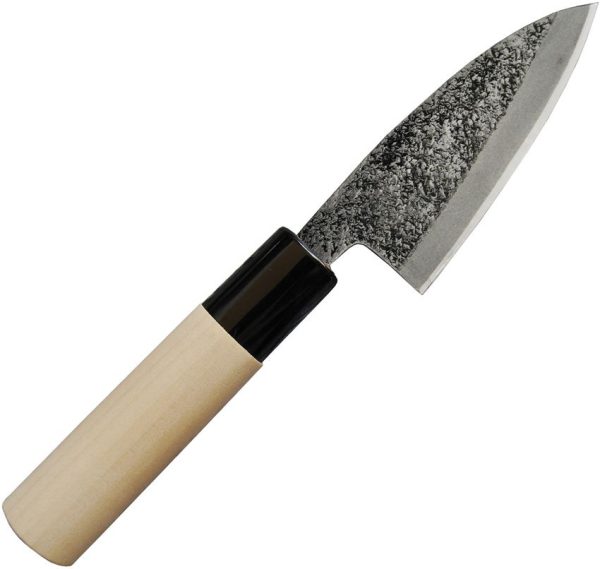 Mikihisa Deba Fixed Blade 90mm White Steel Japanese Knife