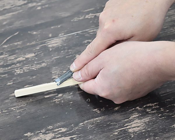 Mikihisa Mikikichan Hira Carving Knife - Wood Handle