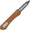MIKA066.jpg Mikihisa Mikikichan Ken Carving Knife - Wood Handle