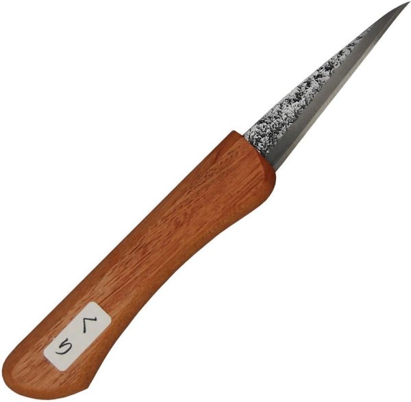 Mikihisa Mikikichan Kuri Carving Knife - Wood Handle