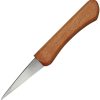 Mikihisa Mikikichan Kuri Carving Knife - Wood Handle