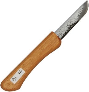 Mikihisa Mikikichan Maru Carving Knife - Wood Handle