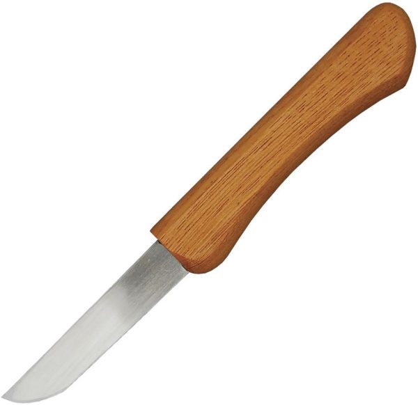 Mikihisa Mikikichan Maru Carving Knife - Wood Handle