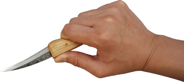 Mikihisa Mikikichan Mikazuki Knife - Wood Handle