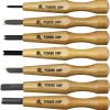 Mikihisa Power Grip Wood Chisel Set - 7-Piece Beech
