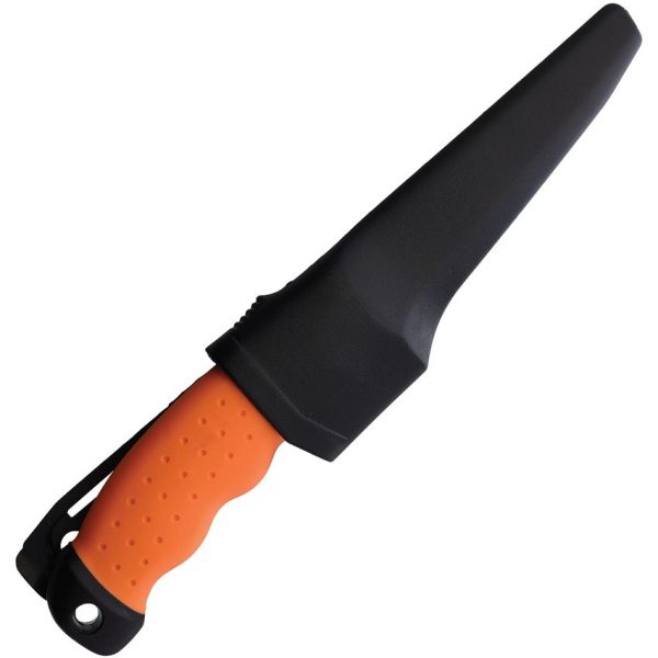 Mikov Brigand Classic Fixed Blade - Orange/Black Handle