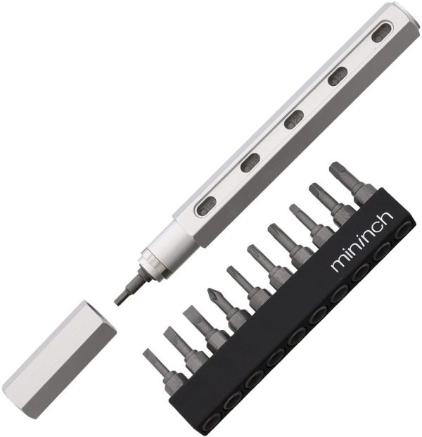 Mininch Tool Pen Premium Imperial - Snow Silver 16-Bit