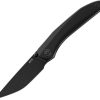 MKM Detonario Linerlock Black M390 Folding Knife Italian