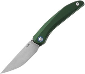 MKMDTAG.jpg MKM Detonario Linerlock Green M390 Folding Knife Italy