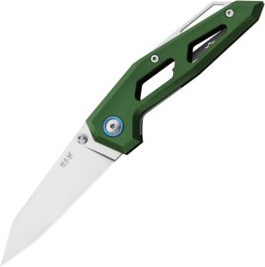 MKMEGLAGR.jpg MKM Edge Linerlock Green Aluminum Elmax Steel