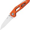 MKM Edge Linerlock Orange Aluminum Elmax Steel