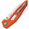MKM Edge Linerlock Orange Aluminum Elmax Steel