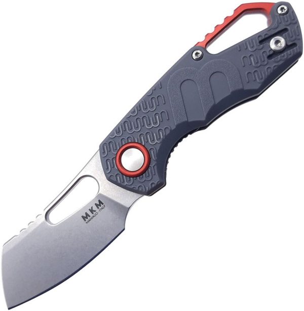 MKM Isonzo Linerlock Gray FRN N690 Cleaver