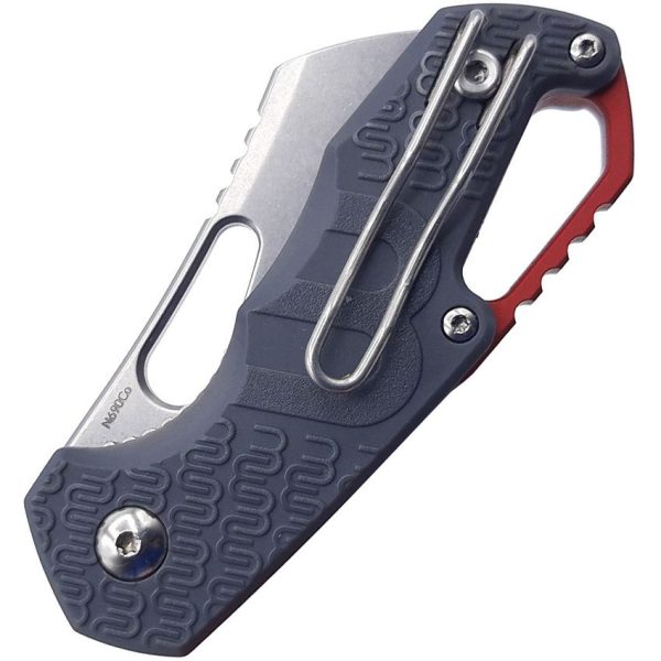 MKM Isonzo Linerlock Gray FRN N690 Cleaver
