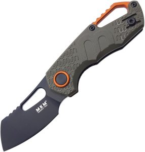 MKM Isonzo Linerlock OD Green Folding Knife N690 Blade