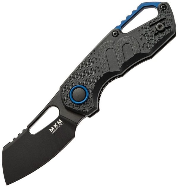 MKM Isonzo Linerlock Folding Knife - Black FRN