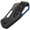 MKM Isonzo Linerlock Folding Knife - Black FRN