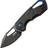 MKMF036.jpg MKM Isonzo Linerlock Black N690 Folding Knife 2.25"
