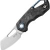 MKM Isonzo Cleaver Linerlock Carbon Fiber