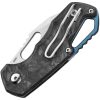 MKMFX03M3CM_add_01.jpg MKM Isonzo Clip Point Linerlock Carbon Fiber