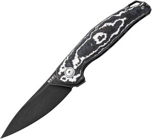 MKM Goccia Linerlock White Storm Carbon Fiber Folding Knife