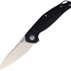 MKM-Maniago Knife Makers Goccia Linerlock Folding Knife 3.5" M390 Black G10