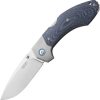 MKM Hero Lockback Denim Micarta Folding Knife M390 Steel