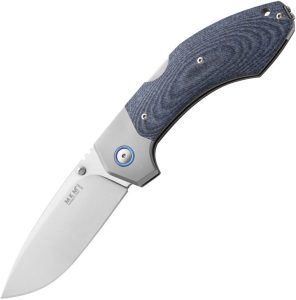 MKM Hero Lockback Denim Micarta Folding Knife M390 Steel