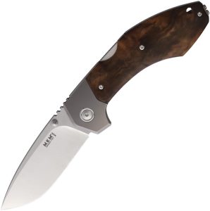 MKM Hero Lockback Walnut M390 Folding Knife Italian Made