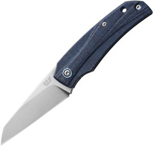 MKM ICE Linerlock Denim CPM MagnaCut Folding Knife Italy