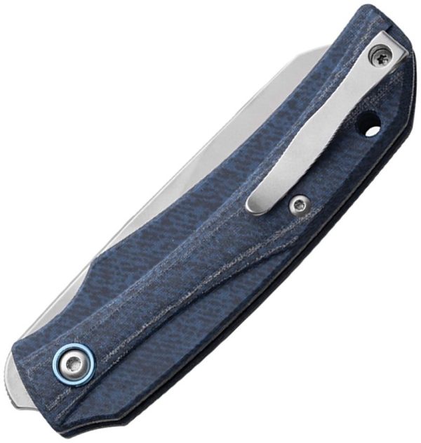 MKM ICE Linerlock Denim CPM MagnaCut Folding Knife Italy