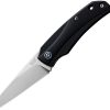 MKM ICE Linerlock Black G10 CPM MagnaCut Folding Knife