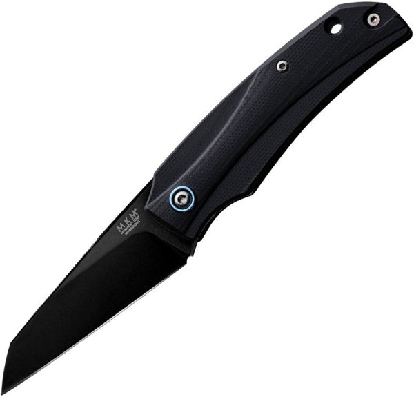 MKM ICE Linerlock Black G10 CPM MagnaCut Folding Knife