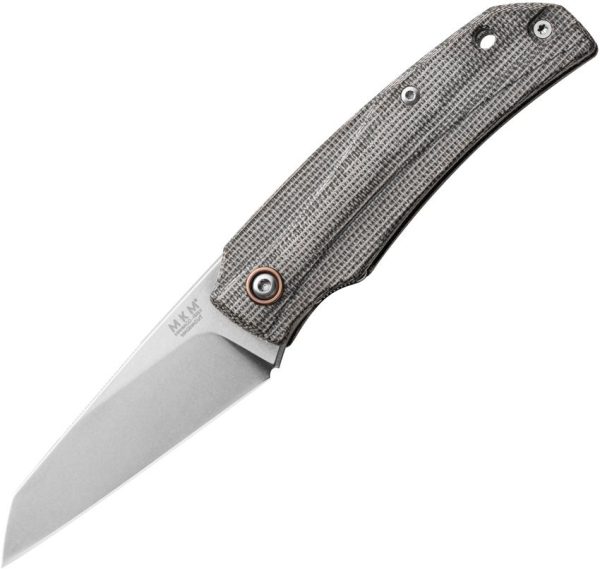MKM ICE Linerlock Green Micarta CPM MagnaCut Folding Knife