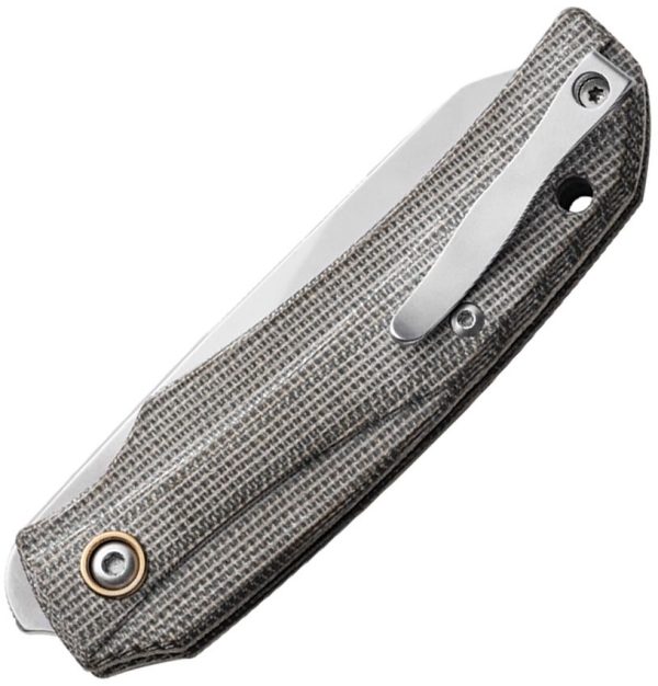 MKM ICE Linerlock Green Micarta CPM MagnaCut Folding Knife