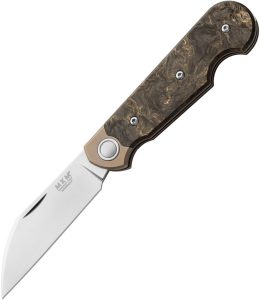 MKM Jaques Folder Dark Gold Carbon Fiber MagnaCut Folding Knife