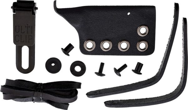 MKM Mikro 2 Kydex Sheath Black Ulticlip Slim Italian Made