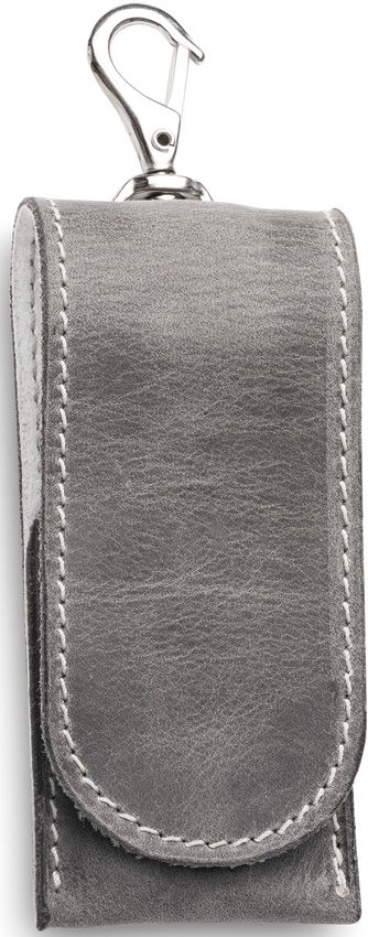 MKM Leather Tool Pouch Gray Vegetable Tanned