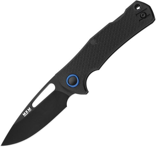 MKM LOV Lockback Black N690 Folding Knife Italian EDC