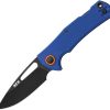 MKM LOV Lockback Blue Folding Knife N690 Stainless Steel