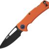 MKMLVPOR.jpg MKM-Maniago LOV Lockback Orange N690 Folding Knife Italian
