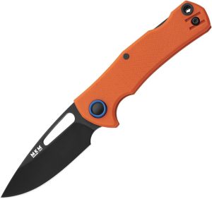 MKMLVPOR.jpg MKM-Maniago LOV Lockback Orange N690 Folding Knife Italian
