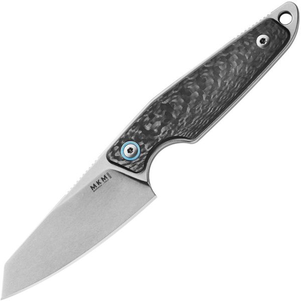 MKM Makro 2 Carbon Fiber Folding Knife M390 Stonewash