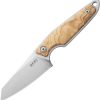 MKM Makro 2 Fixed Blade M390 Olive Wood Sheepsfoot Knife