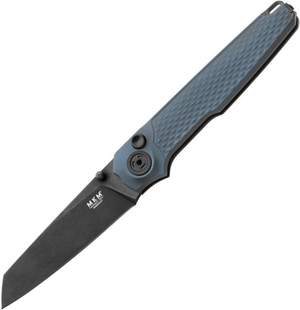 MKM Miura Button Lock Gray CPM MagnaCut Folding Knife