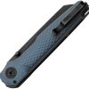 MKM Miura Button Lock Gray CPM MagnaCut Folding Knife