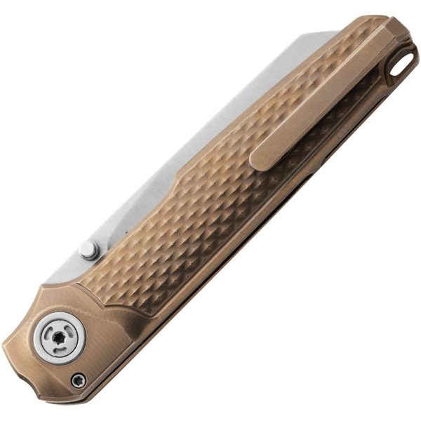 MKM-Maniago Miura Button Lock Ti Bronze
